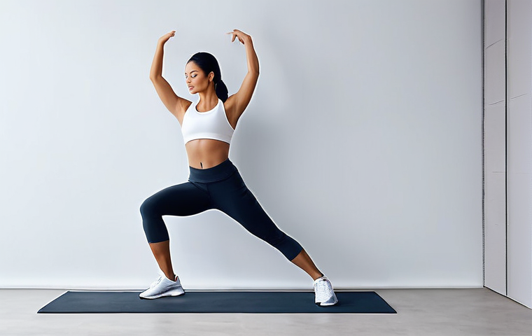 자세불량 교정운동 - **Prompt 2: The Radiance of Good Posture**
    "An energetic and confident young adult, wearing styl...